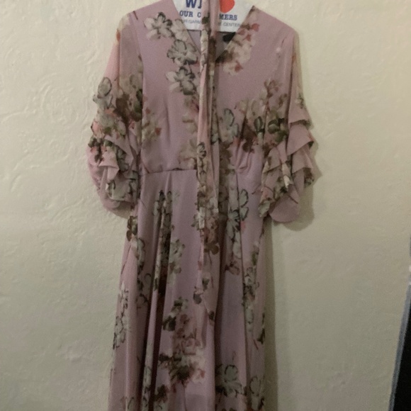 Skye Floral Chiffon Bustier